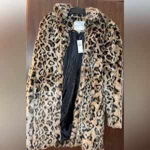 American Eagle fur coat size small